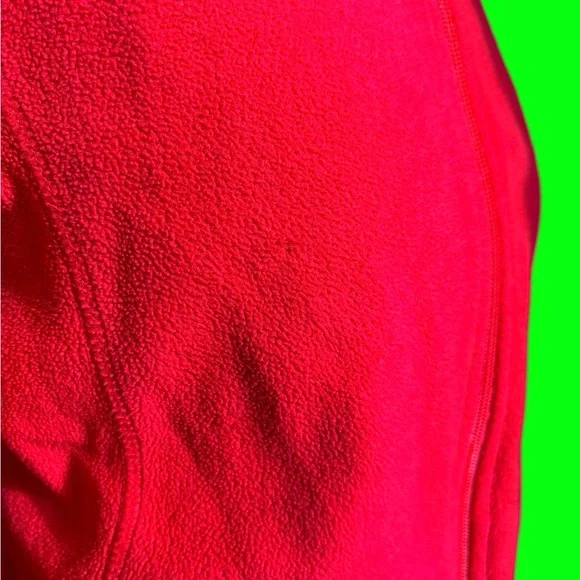 Pink fleece hoodie, zip-up with pockets - Picture 7 of 16